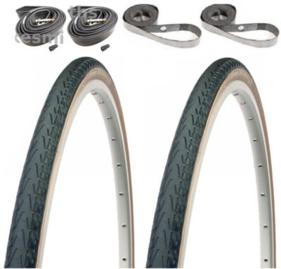 Panaracer Panaracer Pasela 27" Road Bike Tire Kit - 2 Tires, 2 Tubes, 2 Strips (1-1/8" Or 1-1/4") Pasela Tires - Foto 7