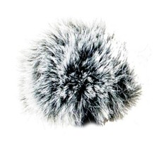 Furry Windscreen Soft Outdoor Live Lapel Microphone Wind Cover Easy Installation