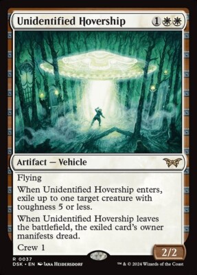 [MTG] Unidentified Hovership (Foil) (0037) (DSK) NM