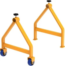 Wire Spool Rack, Portable Cable Caddy, Steel Fully welded Wire Rack Dispenser