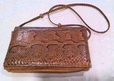 SAC POCHETTE VINTAGE PYTHON ANNEE 50/60 