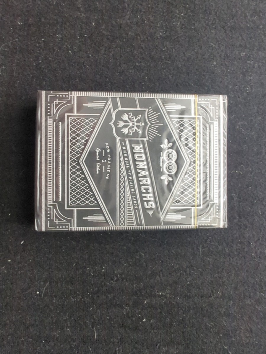 Now You See Me 2 Monarchs Playing Cards New Theory11 NYSM2