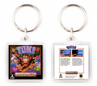TOKI ATARI LYNX LLAVERO KEYRING