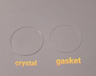 Crystal Plus Gasket Fits Seiko 5M42-0L20, 5M43-0E40, 5M62-0D50, 5M63-OB90