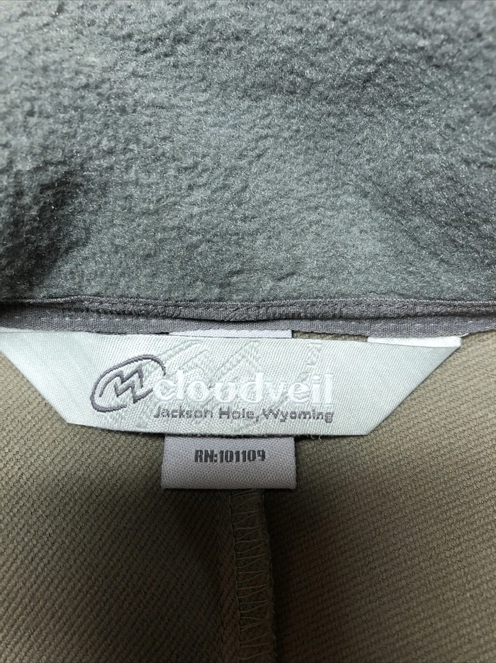 * Женский размер XS Cloudveil Cyclone мягкая подкладка оливковый Serendipity Куртка Пальто - Изображение 4 из 4