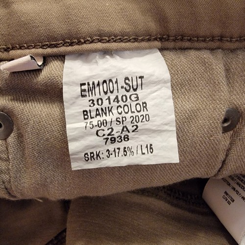 Edwin Jeans Mens 38x32 Maddox Forest Army Green Flex Denim Slim Fit NEW $168 - Picture 15 of 22