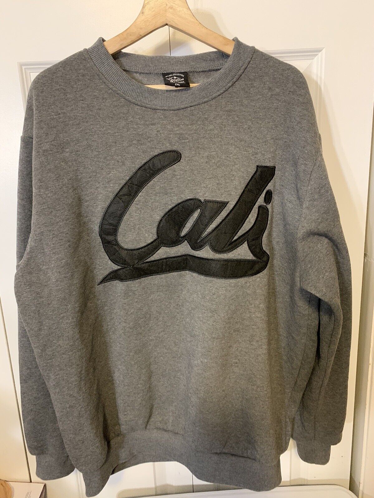 Original Deluxe "Cali" Gray  Sweatshirt Mens Sz 2… - image 1