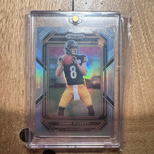 Kenny Pickett SILVER Prizm Rookie Card 2022 Panini NFL Football RC