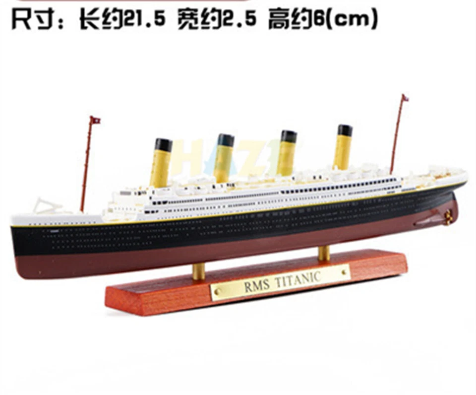 RMS TITANIG Modell Schiff Titanic 6cm Schiffe Boote in Box - Bild 2 von 2