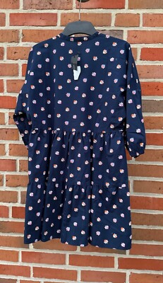 VERA MODA KLEID   NEU Blümchenkleid XS fällt groß aus