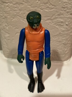 Vintage Star Wars Walrus Man Ponda Baba action figure Pink Tusk Cantina Figure