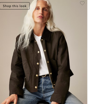 J.CREW ジャイアントロゴカバーオール XL