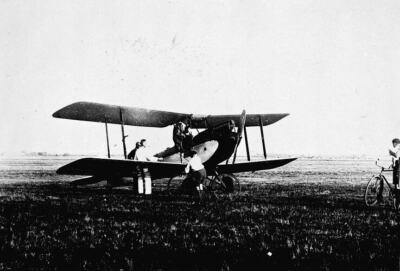 Belmont Victoria 1925 Aircraft on Belmont Common There are some me Old Photo