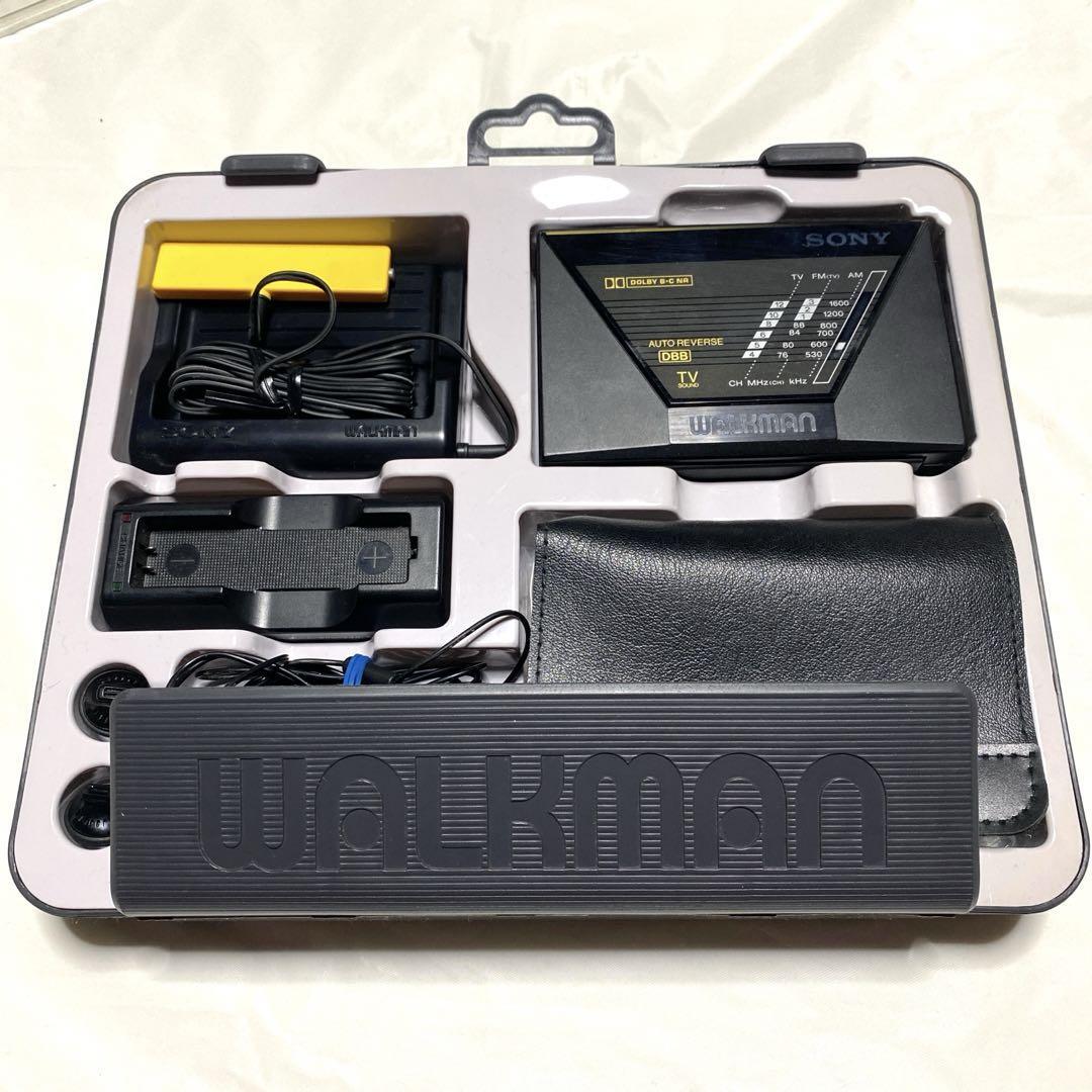貴重 SONY WALKMAN ソニーウォークマン WM‐F550C 1988年