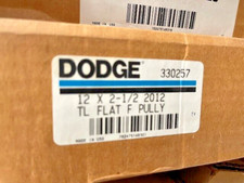 12 X 2-1/2 - 2012 TAPERLOCK FLAT-FACE PULLEY - DODGE - 330257  **MAKE OFFER**