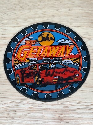 High Speed 2 Key Fob Plastic SIGNED Steve Ritchie PROMO William Pinball Machine