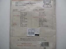 Kerosun/Toyostove Double Clean DC60 DC80 Radiant 10N,O; 101 Kerosene Heater Wick