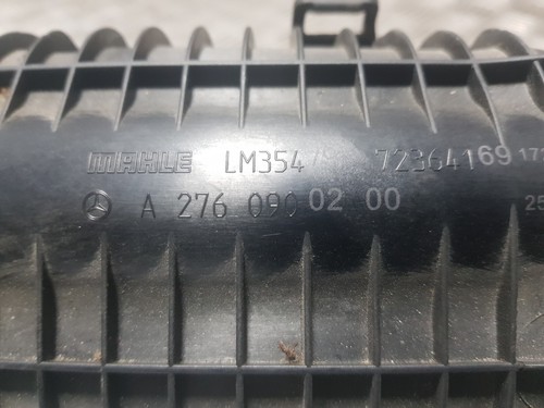 COLLETTORE ASPIRAZIONE MERCEDES W205 C43 AMG A2760900200 DANNEGGIATO - Foto 6 di 6