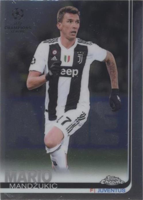 2018-19 Topps Chrome UCL Mario Mandzukic #64 - 1 of 1