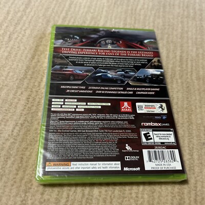 【中古ソフト】Test Drive Ferrari／Atari／Xbox360 Amazon.com: Test Drive: Ferrari Legends - Xbox 360