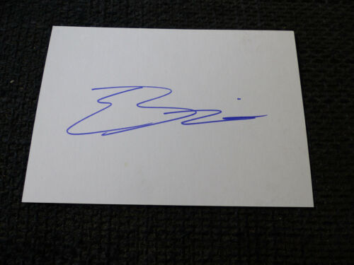 ENRIQUE BERNOLDI signed autograph on 10x15 cm index card in person LOOK