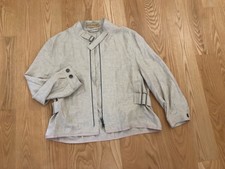 Aya Muse Tan Linen Jacket Xs