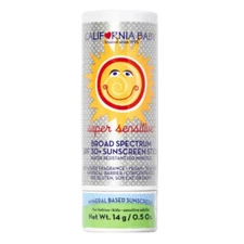 California Baby Super Sensitive SPF 30+ Sunscreen Stick 0.5 oz