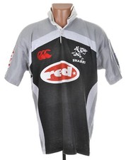 SHARKS SOUTH AFRICA 2000 2002 RUGBY UNION SHIRT CANTERBURY SIZE L ADULT