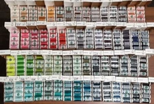 Embroidery Polyester Thread, Mega Set of 300 Spools,600 yds,40W