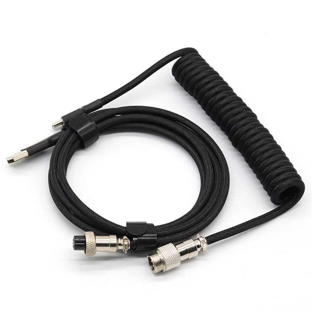 Keyboard Wire Keyboard Coiled Cable Type-C Usb Cable Mechani