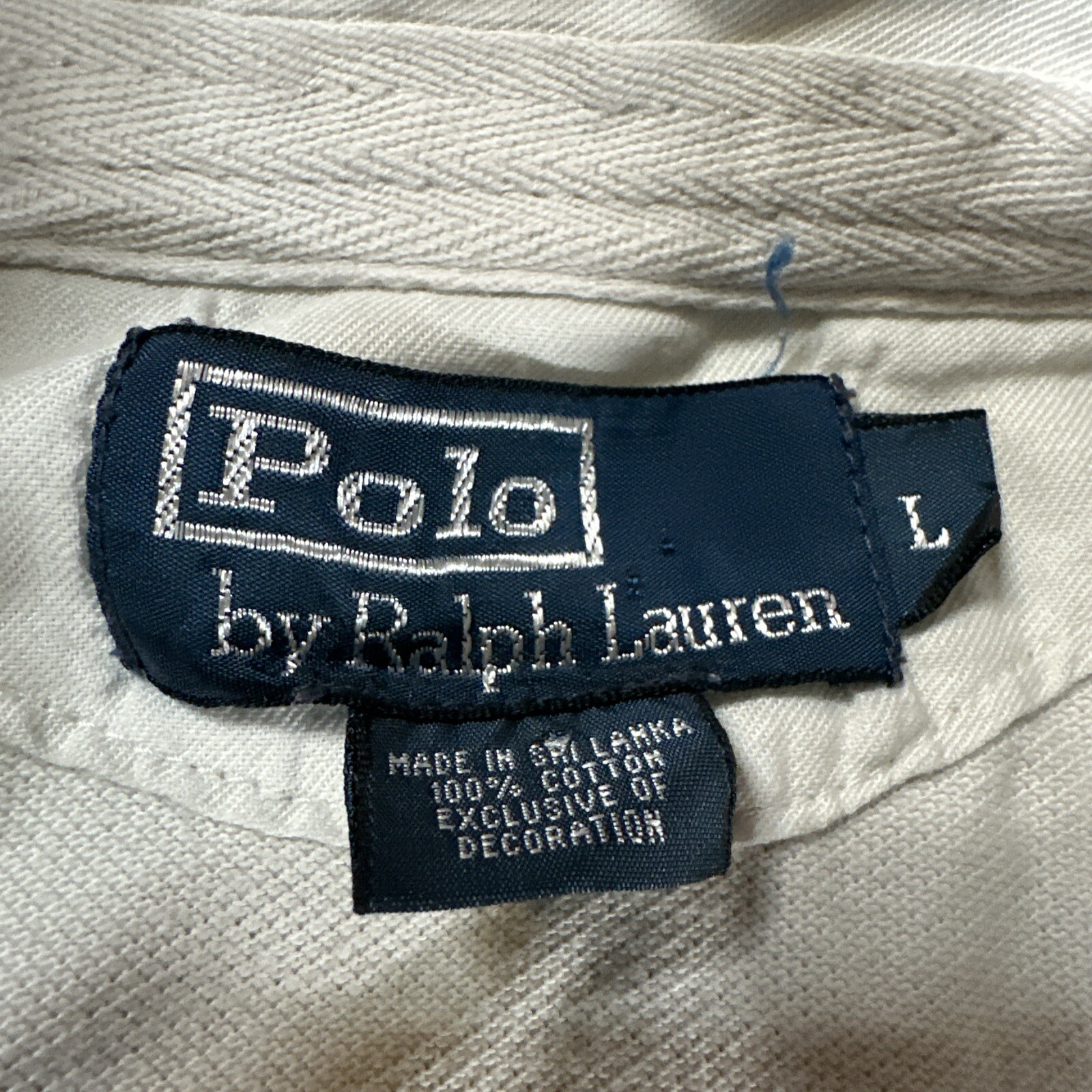 FILA Polo Shirt Ralph Lauren da uomo grande grigio polo club canottaggio #3 Bleeker casual