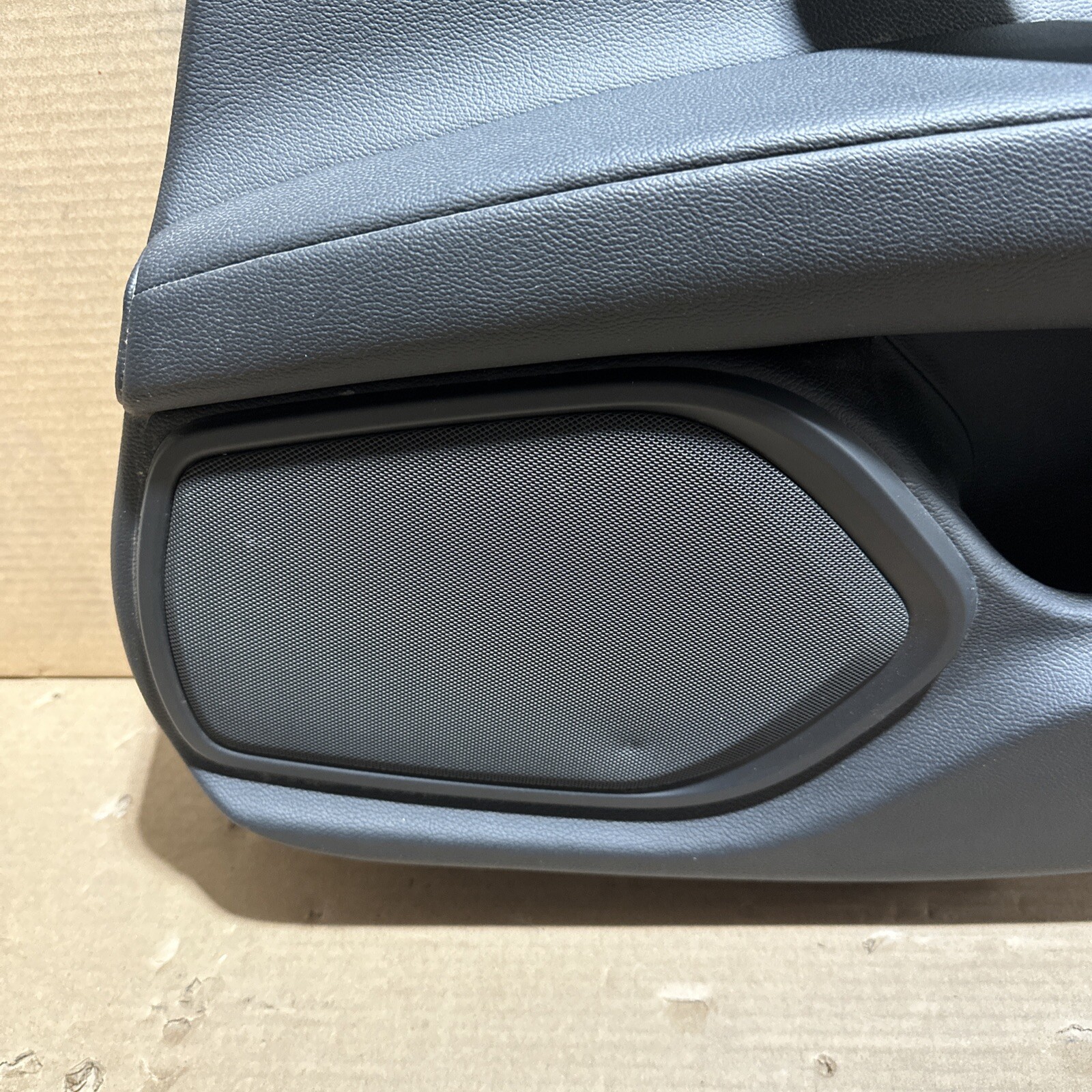 14-17 Maserati Ghibli Rear Right Side Interior Door Trim Panel Cover Black OEM