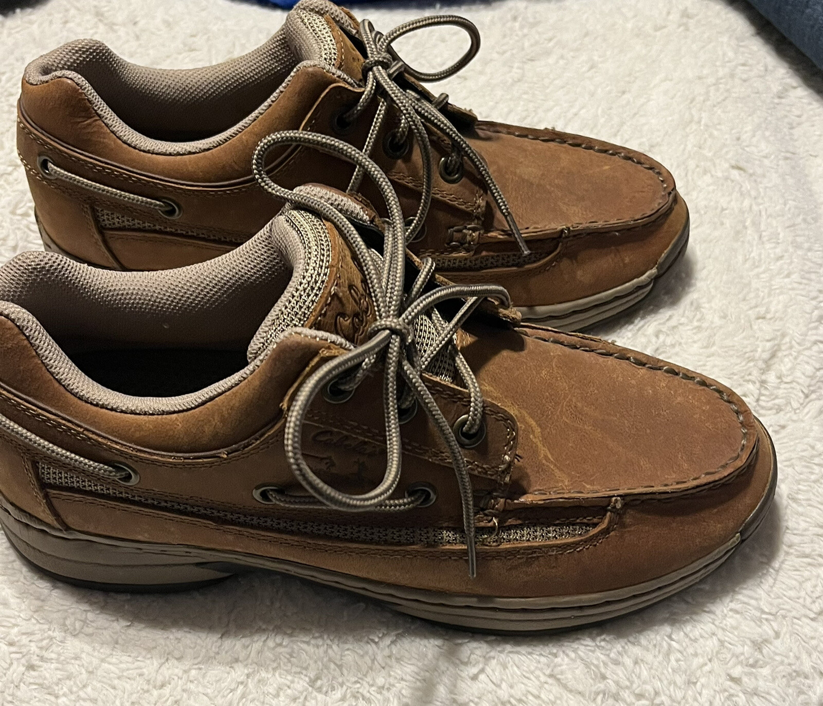 Cabelas 823345 Brown Suede Leather Walking shoe, Lo… Gem