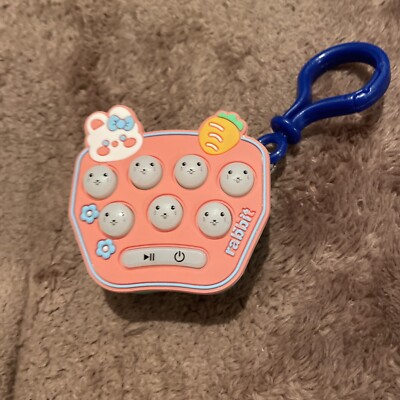 Mini Game Console Pop it Fidget Toy Fast Push Game Decompression Toy