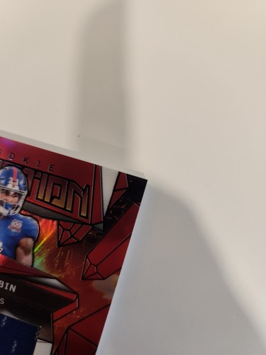 2024 Panini Obsidian - Rookie Eruption Materials RED - Tyler Nubin #'d /75 - Picture 4 of 6