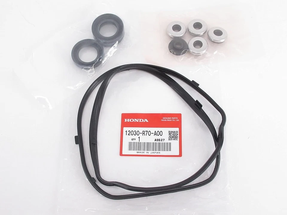 Juego de juntas de cubierta de válvula delantera/trasera PILOT MDX V6 genuino OEM Honda Acura 2008-2017 Foto 4 de 4
