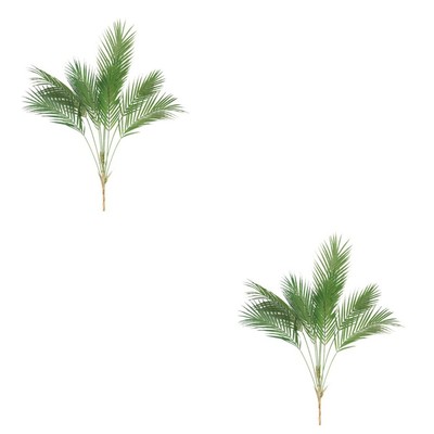 Gefälschte Farn Künstliche Tropische Areca Palm Blatt Büsche