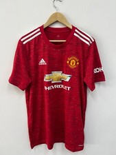 Manchester United 2020/2021 Home Football Shirt Soccer Jersey Size L