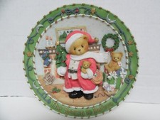 Cherished Teddies Plate "The Season to Believe " 1997 plate