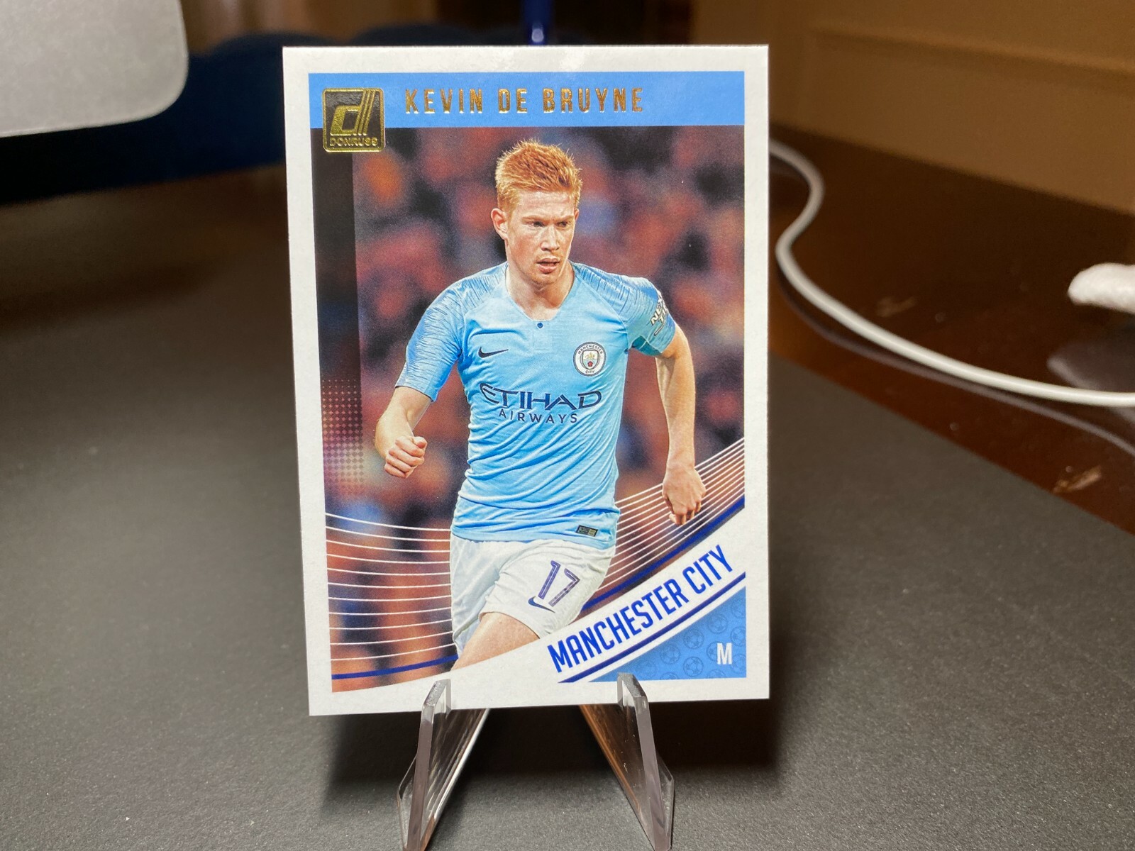 Kevin De Bruyne - 2018 Donruss Soccer Card #41