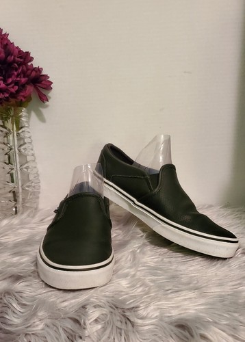 leather asher vans