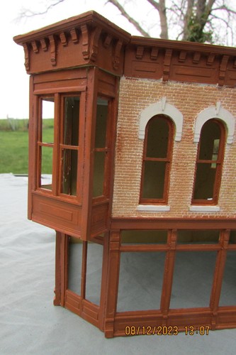 Design Preservation Model's Kirsten's Corner Cafe Building Built Up "O" Scale - Picture 8 of 9