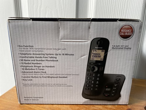 Cyfrowy bezprzewodowy system sekretarki Panasonic KX-TGC220 - Zdjęcie 5 z 5