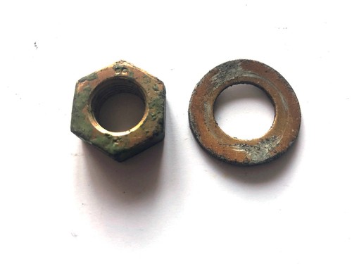 Lenkrad Mutter + Sicherungsscheibe nut, washer Mercedes W108 W111 W113 W114 W115