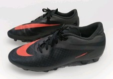 2013 Nike Hypervenom Phelon FG Black Orange Cleats 599809-080 Size 10