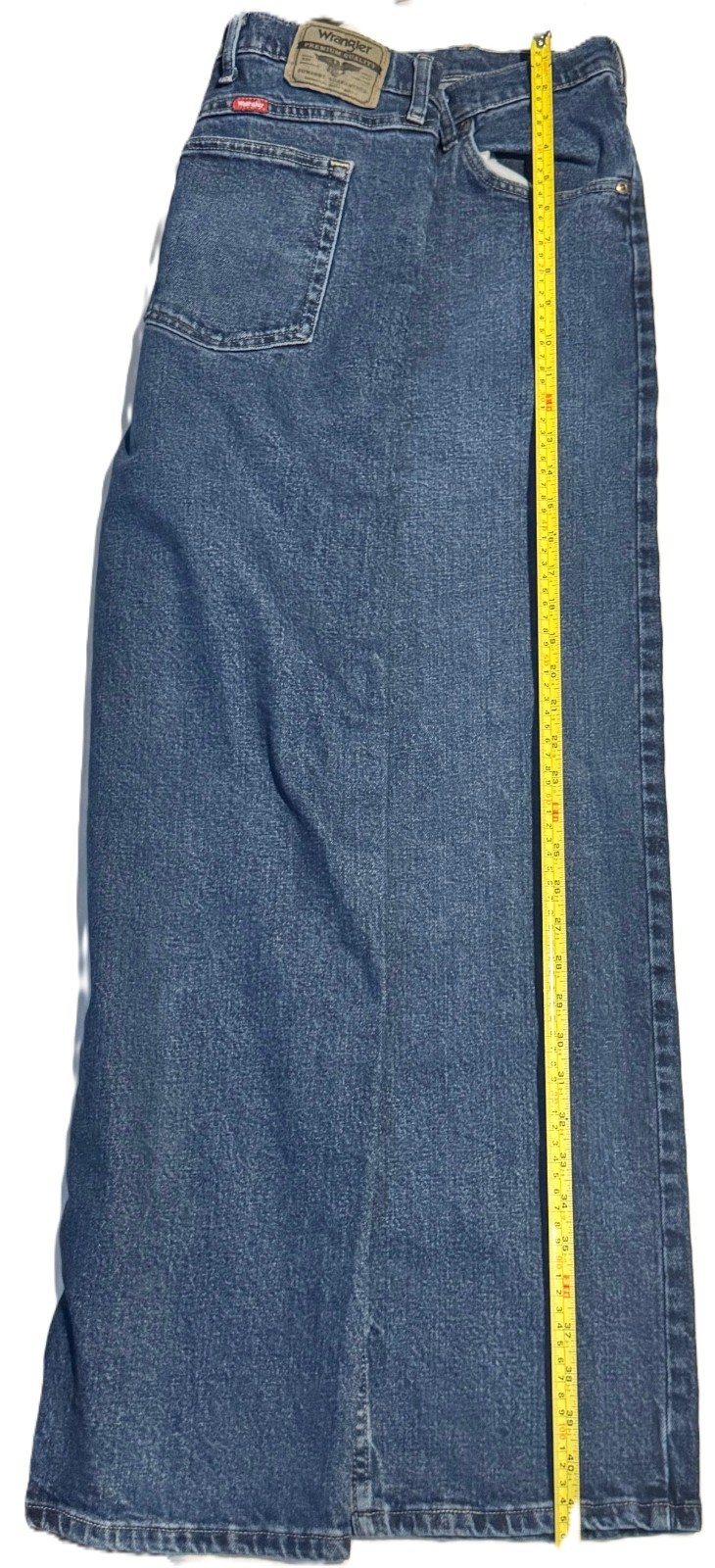 Wrangler Premium Jeans Blue 1096FXVMF Men's Size 42x30 Cotton Denim Comfort Fit thumbnail 3