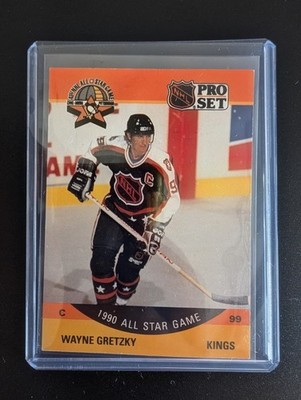 1990 Pro Set - Wayne Gretzky #340 - 1990 All Star Game