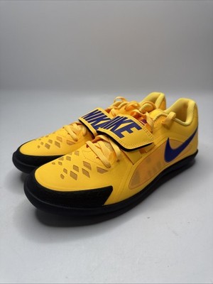 Nike Zoom Rival SD 2 Track Throwing Shoe Mens 8.5 FZ9665 New Yellow