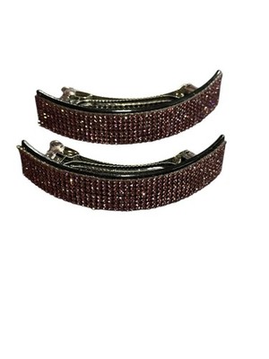 NEW set of 2 bling hair accessories clip