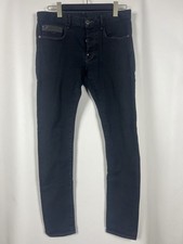 G-STAR RAW Black Denim Slim Skinny Jeans Size...